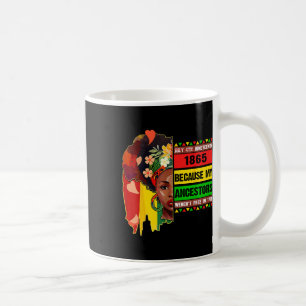 Black July 4. Juni 1865, weil meine Vorfahren Kaffeetasse