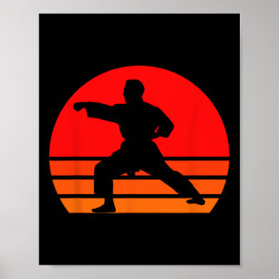 Black Karate Shirt1 Poster