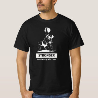 Black Kettlebell T - Shirt Stronger