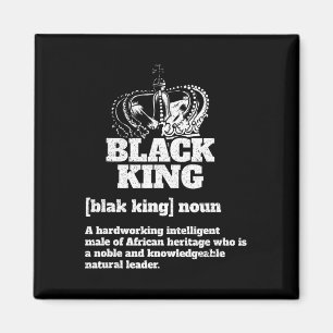 Black King Definition Afrikanischer Stolz Magnet