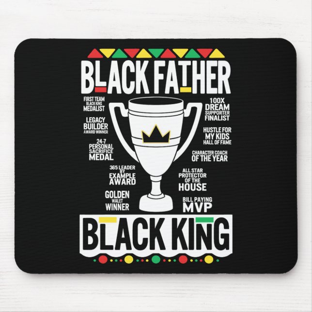 Black King Father Mousepad (Vorne)