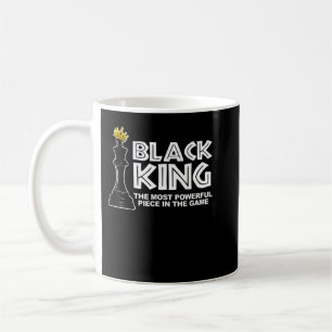 Black King ist das mächtigste Stück im Spiel Kaffeetasse