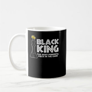 Black King ist das mächtigste Stück im Spiel Kaffeetasse