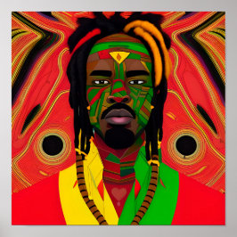 Black King Melanin Man Bruh Men Son Boy Prince Poster