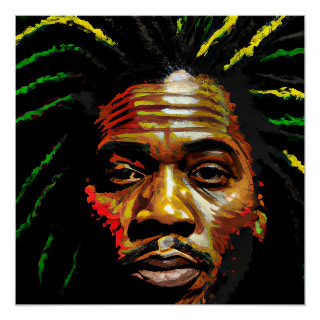 Black King Melanin Man Bruh Men Son Boy Prince Poster (Vorderseite)