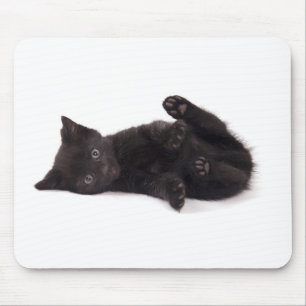 Black Kitten Mousepad