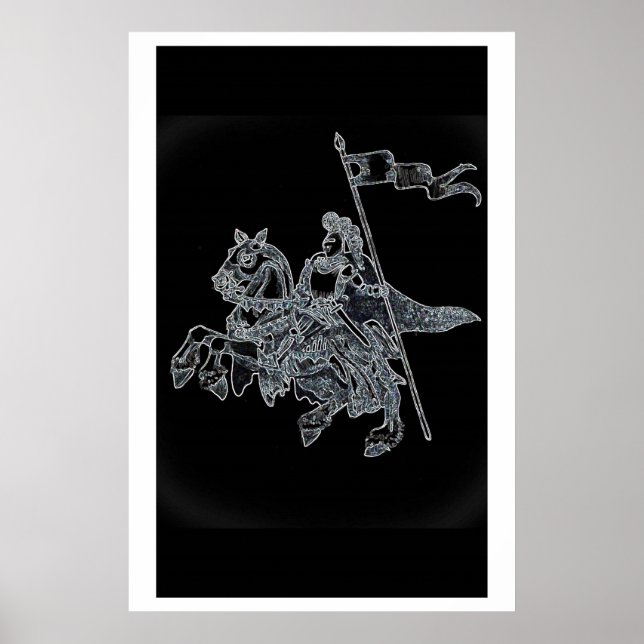 Black Knight Poster (Vorne)
