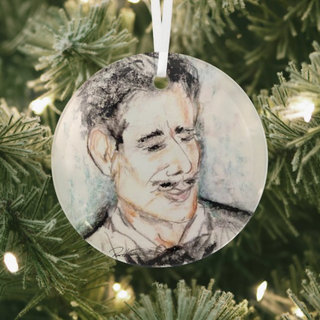 Black Krawatte Affäre Ornament Aus Glas (InSitu)