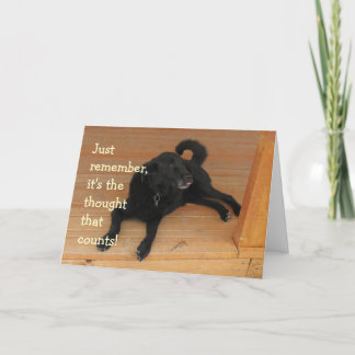 Black Lab Hund Geburtstagsgeschenk Karte