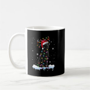 Black Lab Labrador Weihnachtsbaum Light Pajama Dog Kaffeetasse