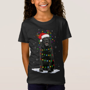 Black Lab Labrador Weihnachtsbaum Light Pajama Dog T-Shirt