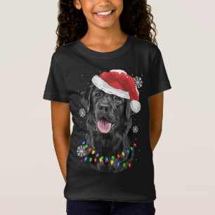 Black Lab Labrador Weihnachtsbaum Light Pajama Dog T-Shirt