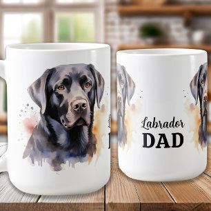 Black Lab Vater - Vatertag - Labrador Vater Tasse