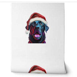Black Lab Weihnachts-Magic_ Labrador in der Weihna Tapete