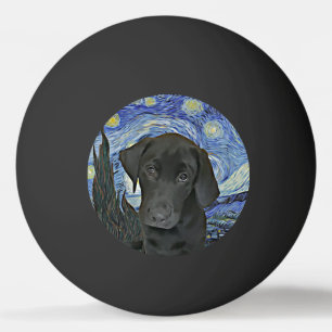 Black Lab Welppy Starnight Tischtennisball