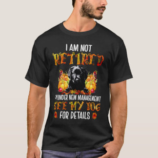 BLACK Labrador Ich bin nicht im Ruhestand, ich bin T-Shirt