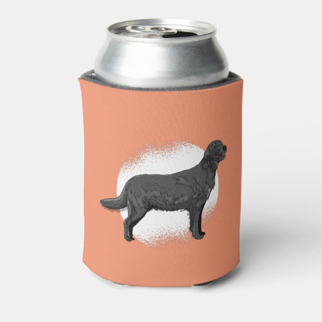 Black Labrador - Jagdhund Dosenkühler (Kanne Rückseite)