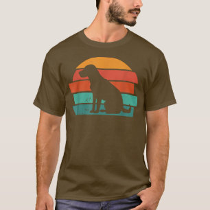 Black Labrador Lover Dog Owner Retro Vintager Labr T-Shirt