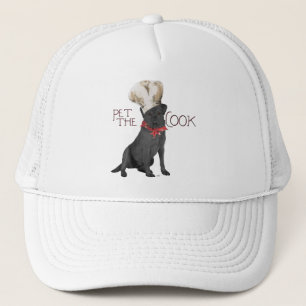 Black Labrador Retriever Chef Truckerkappe