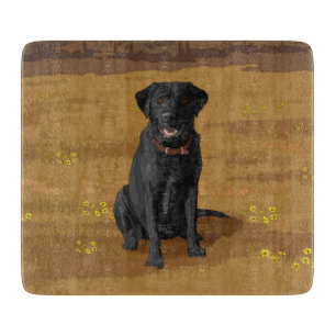 Black Labrador Retriever Dog Lover Gift Schneidebrett