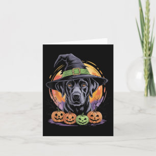Black Labrador Retriever Halloween Men Women K Karte