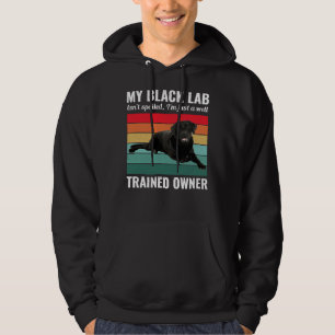 Black Labrador Retriever Labrador Trainer Vin Hoodie