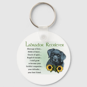 Black Labrador Retriever Welpengeschenke Schlüsselanhänger