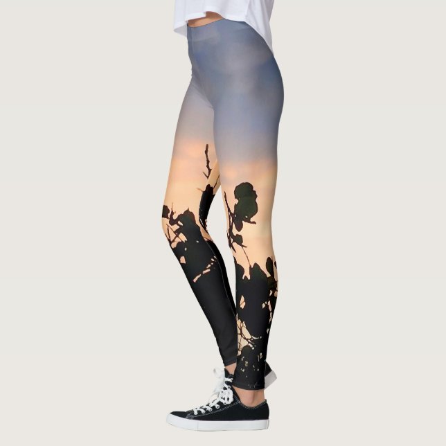 Black Lace Sunset Leggings (Links)