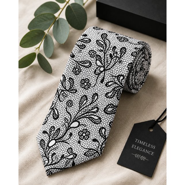 Black Lace Vintag Krawatte (Von Creator hochgeladen)