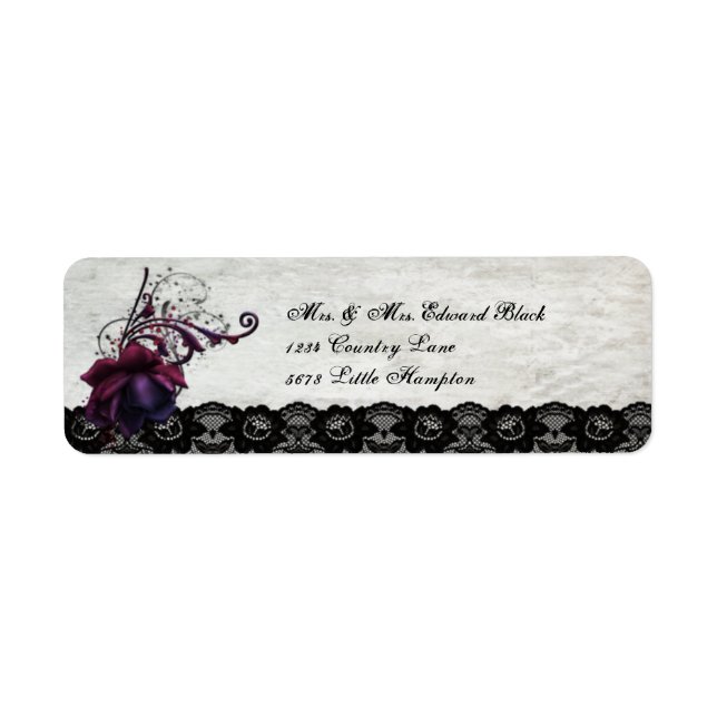 Black Lace Wedding (Vorne)