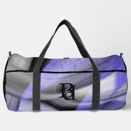 Black Large Gym Bag Trend Abstrakt Lavendel Violet Duffle Bag