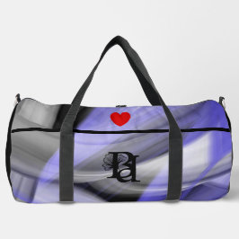 Black Large Gym Bag Trend Abstrakt Lavendel Violet Duffle Bag