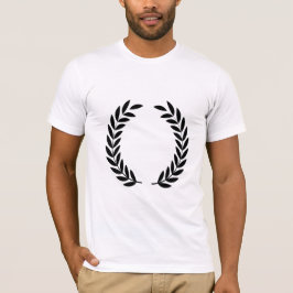 Black Laurel Wreath Classic Sieg. T-Shirt