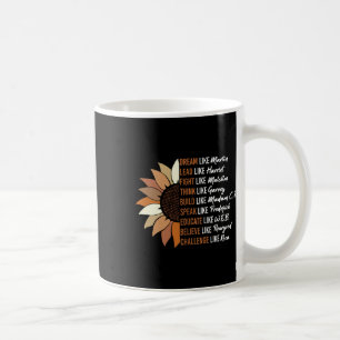 Black Leader Black History Montag Traum wie Martin Kaffeetasse