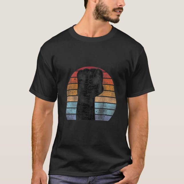Black Leaders Fis Blm Black History T-Shirt (Vorderseite)
