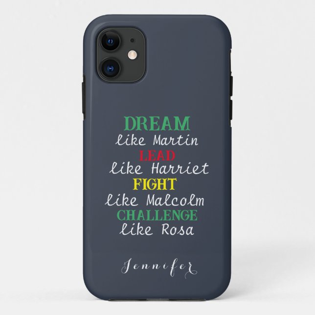 Black Legacy BLM schwarze Geschichte Monat 2024 Case-Mate iPhone Hülle (Rückseite)