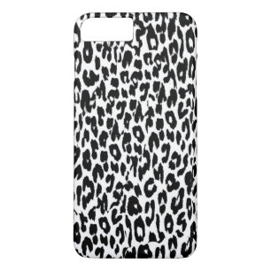 Black Leopard Skin Fur Case-Mate iPhone Hülle