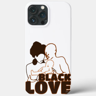 Black Liebe Brown Liebe Case-Mate iPhone Hülle