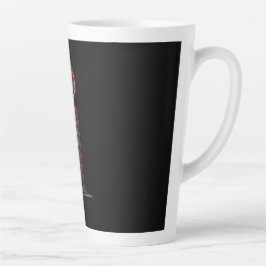 Black Lightning Oil Company Retro Gas Pump Milchtasse