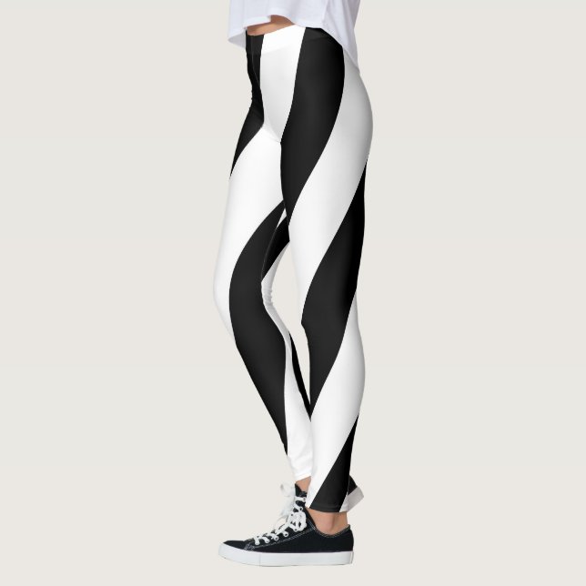 Black Lining Leggings for Women (Links)