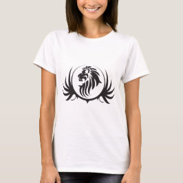 Black Lions Head T-Shirt