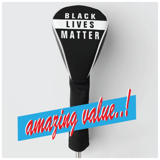 Black Lives Match Golf Head Cover Headcover (Von Creator hochgeladen)