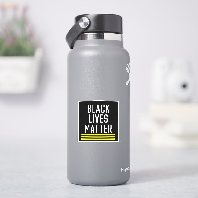 Black Lives Materie Aufkleber (HydroFlask)