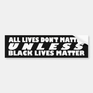 BLACK LIVES MATERIE AUTOAUFKLEBER