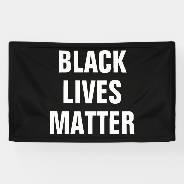 Black Lives Materie Banner (Horizontal)