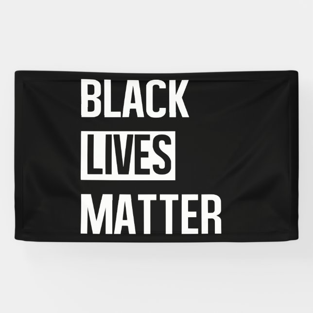 Black Lives Materie Banner (Horizontal)