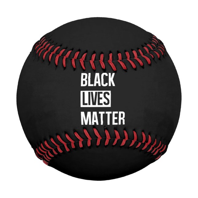 Black Lives Materie Baseball (Rückseite)