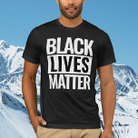 Black Lives Materie benutzerdefiniert T-Shirt<br><div class="desc">Black Lives Materie Custom Simple T - Shirt</div>