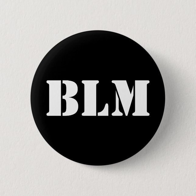 Black Lives Materie BLM Button (Vorderseite)