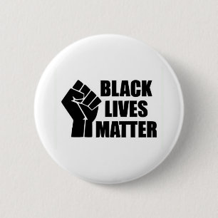 Black Lives Materie - BLM Logo Button